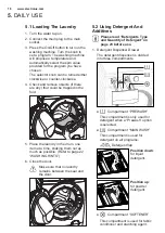 Preview for 18 page of Electrolux EWF9023BDWA User Manual