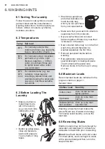 Preview for 22 page of Electrolux EWF9023BDWA User Manual