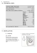 Preview for 34 page of Electrolux EWF9024CDWA User Manual