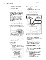 Preview for 15 page of Electrolux EWF9025BQWA User Manual