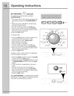 Предварительный просмотр 18 страницы Electrolux EWFLS65ITS - 27" Front-Load Washer Use & Care Manual