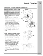 Предварительный просмотр 37 страницы Electrolux EWFLS65ITS - 27" Front-Load Washer Use & Care Manual