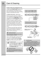 Предварительный просмотр 38 страницы Electrolux EWFLS65ITS - 27" Front-Load Washer Use & Care Manual