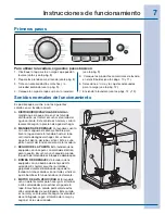 Preview for 7 page of Electrolux EWFLS70J IW (Spanish) Guía De Uso Y Cuidado