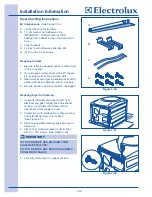 Предварительный просмотр 36 страницы Electrolux EWFLW65H - 27'' Front-Load Washer Technical & Service Manual