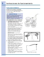 Preview for 8 page of Electrolux EWFLW65IMB - 27" Front-Load Washer (Spanish) Guía De Uso Y Cuidado