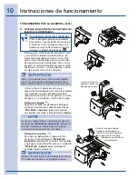 Preview for 10 page of Electrolux EWFLW65IMB - 27" Front-Load Washer (Spanish) Guía De Uso Y Cuidado