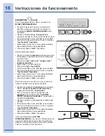 Preview for 18 page of Electrolux EWFLW65IMB - 27" Front-Load Washer (Spanish) Guía De Uso Y Cuidado