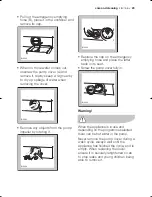 Предварительный просмотр 23 страницы Electrolux EWG 10050 W User Manual