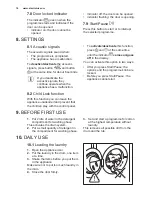 Предварительный просмотр 14 страницы Electrolux EWG 147410 W User Manual