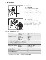 Предварительный просмотр 32 страницы Electrolux EWG 147410 W User Manual