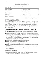 Preview for 2 page of Electrolux EWG 147540 W User Manual