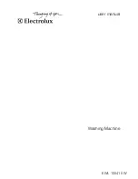 Preview for 1 page of Electrolux EWL 105415 W User Manual