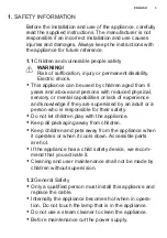 Preview for 3 page of Electrolux EWL1AX User Manual