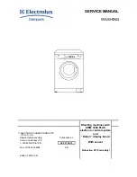 Preview for 1 page of Electrolux EWM 1000 PLUS Service Manual