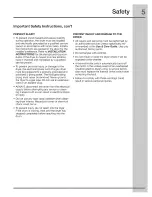 Preview for 5 page of Electrolux EWMED65IRR Use And Care Manual