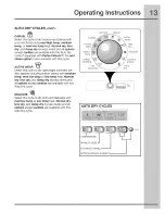 Preview for 13 page of Electrolux EWMED65IRR Use And Care Manual