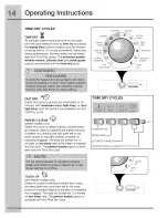 Preview for 14 page of Electrolux EWMED65IRR Use And Care Manual