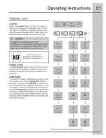 Preview for 21 page of Electrolux EWMED65IRR Use And Care Manual