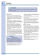 Preview for 4 page of Electrolux EWMED6CIRR0 Use & Care Manual