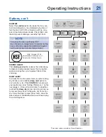 Preview for 21 page of Electrolux EWMED6CIRR0 Use & Care Manual