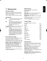 Preview for 11 page of Electrolux EWN 1020 Instruction Booklet