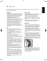 Preview for 3 page of Electrolux EWN 1030 Instruction Booklet