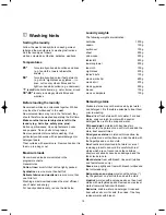 Preview for 12 page of Electrolux EWN 1030 Instruction Booklet