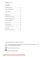 Preview for 4 page of Electrolux EWN 10470 W User Manual