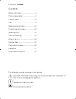 Preview for 4 page of Electrolux EWN 14991 K User Manual