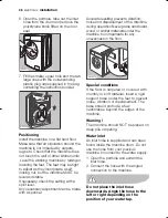 Предварительный просмотр 38 страницы Electrolux EWN 14991 K User Manual