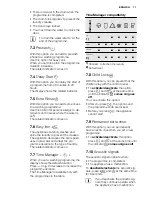 Предварительный просмотр 11 страницы Electrolux EWP 0864 TDW User Manual