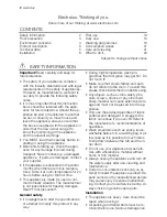 Preview for 2 page of Electrolux EWP 106100 W User Manual