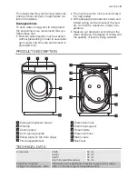 Preview for 5 page of Electrolux EWP 106100 W User Manual