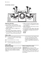 Preview for 10 page of Electrolux EWP 106100 W User Manual