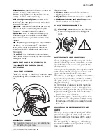 Preview for 11 page of Electrolux EWP 107100 W User Manual