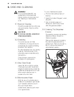 Предварительный просмотр 22 страницы Electrolux EWP10742 User Manual