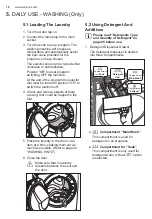 Preview for 18 page of Electrolux EWP8024D3WB User Manual