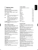 Preview for 11 page of Electrolux EWS 1005 Instruction Booklet