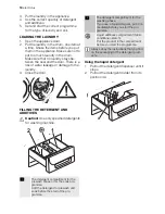 Предварительный просмотр 10 страницы Electrolux EWS 103417 A User Manual