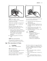 Предварительный просмотр 19 страницы Electrolux ews 1042 edu User Manual