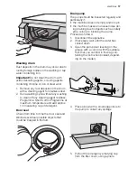 Предварительный просмотр 17 страницы Electrolux EWS 10470 W User Manual