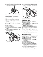 Предварительный просмотр 15 страницы Electrolux EWS 105416 A User Manual