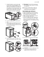 Предварительный просмотр 19 страницы Electrolux EWS 105416 A User Manual