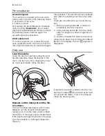 Предварительный просмотр 8 страницы Electrolux EWS 106410 S User Manual