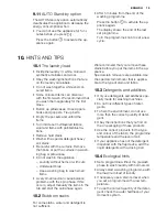 Предварительный просмотр 15 страницы Electrolux EWS 11066 EW User Manual