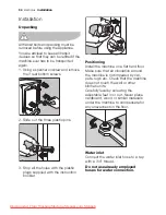 Предварительный просмотр 34 страницы Electrolux EWS 12610 W User Manual