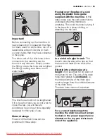 Предварительный просмотр 35 страницы Electrolux EWS 12610 W User Manual