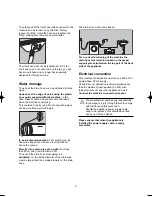 Preview for 6 page of Electrolux EWS 800 Instruction Booklet