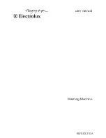 Preview for 1 page of Electrolux EWS 83210 A User Manual